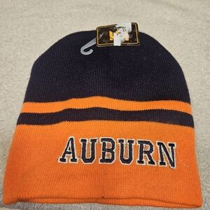 Auburn Two-Tone Knit Beanie Unisex